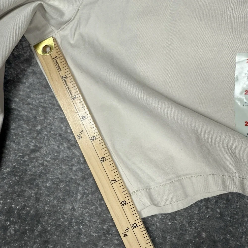 Old Navy Chino Shorts Men's 29 Beige Slim Built In‎ Flex Preppy Casual Golf